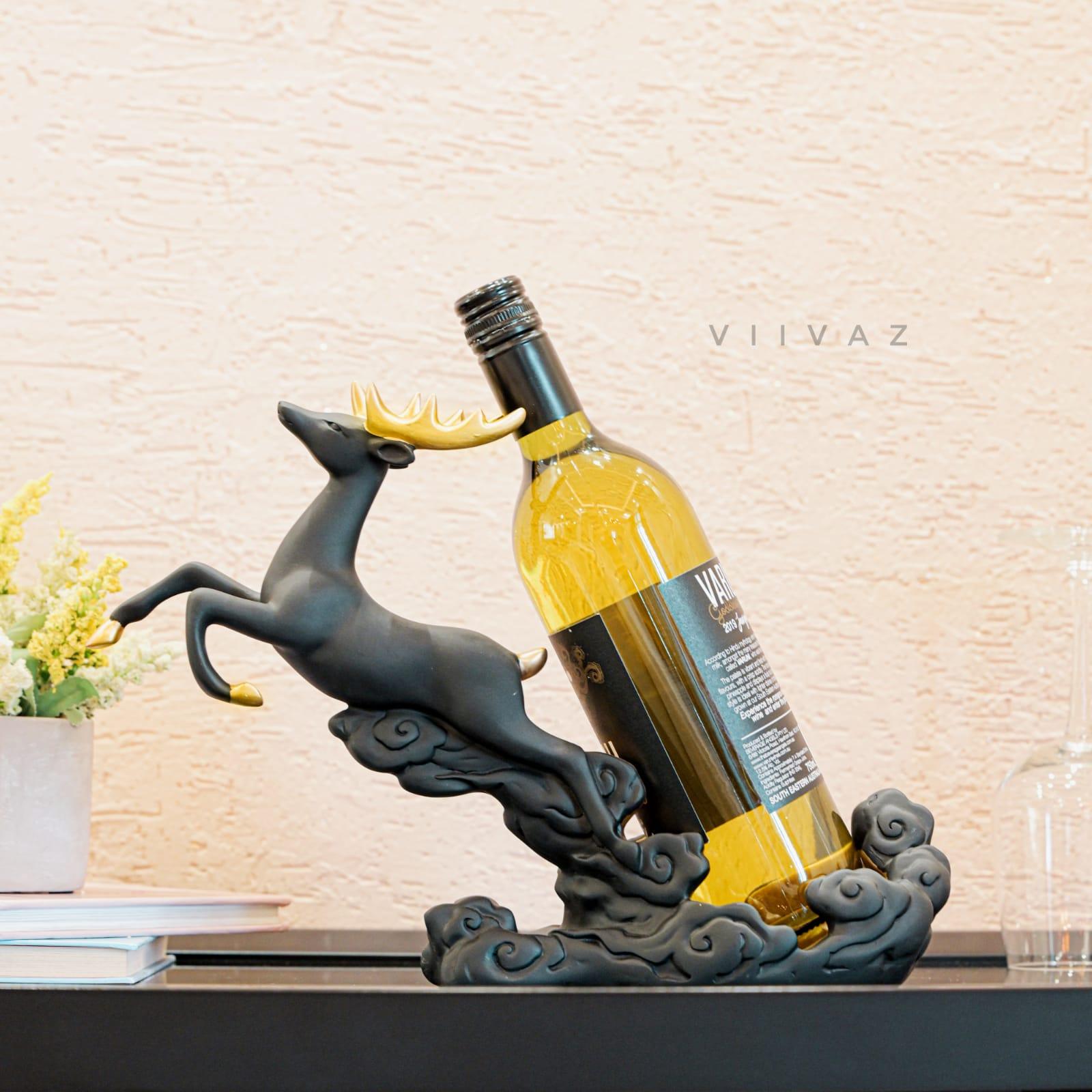 Stotting Deer Wine Holder